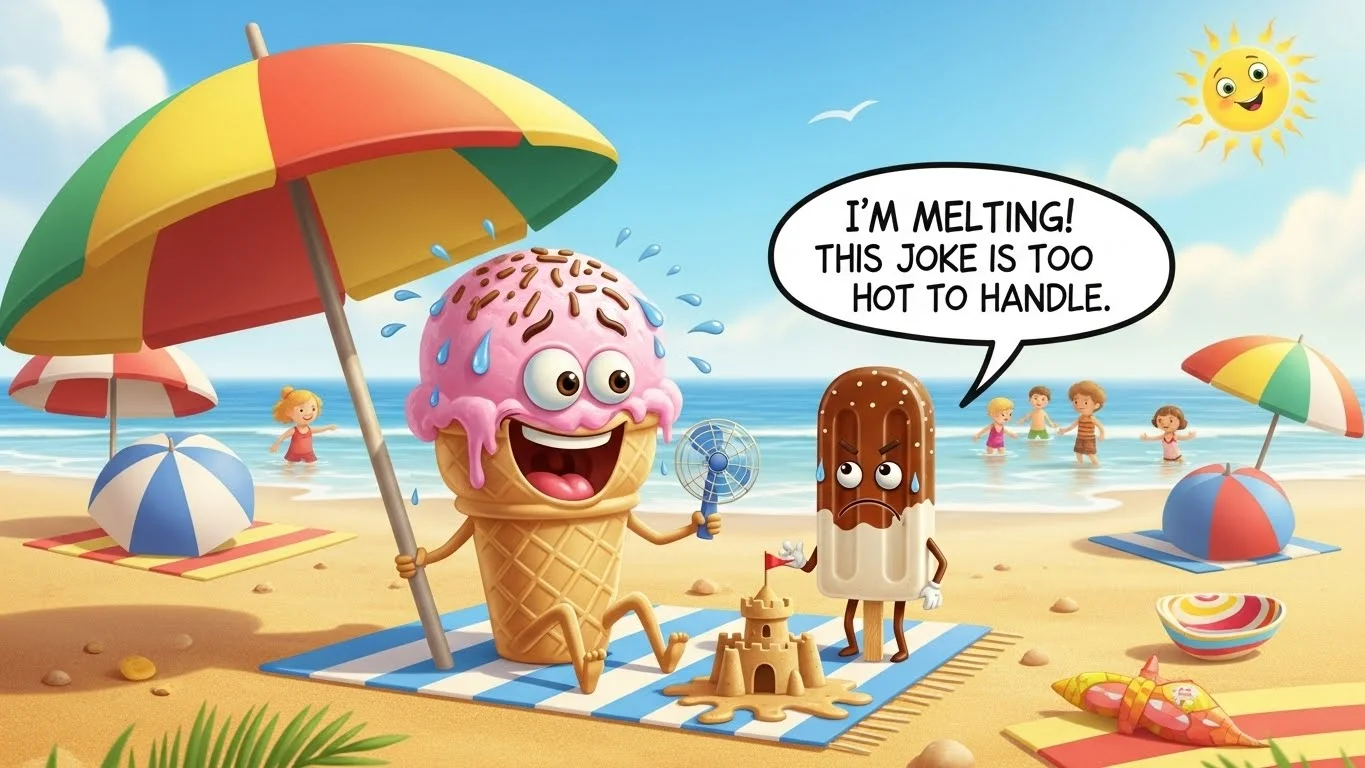Beach jokes for kids that are clean and silly