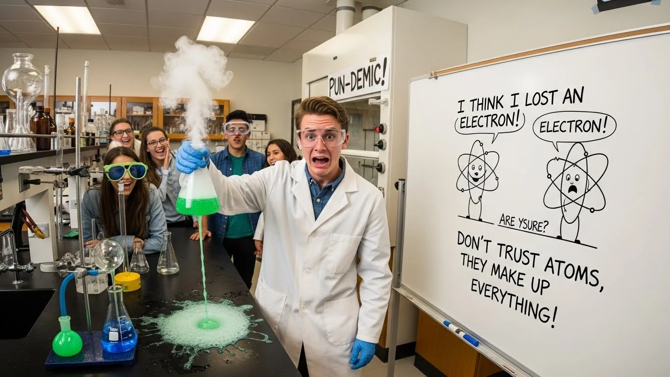 Chemistry jokes for teachers