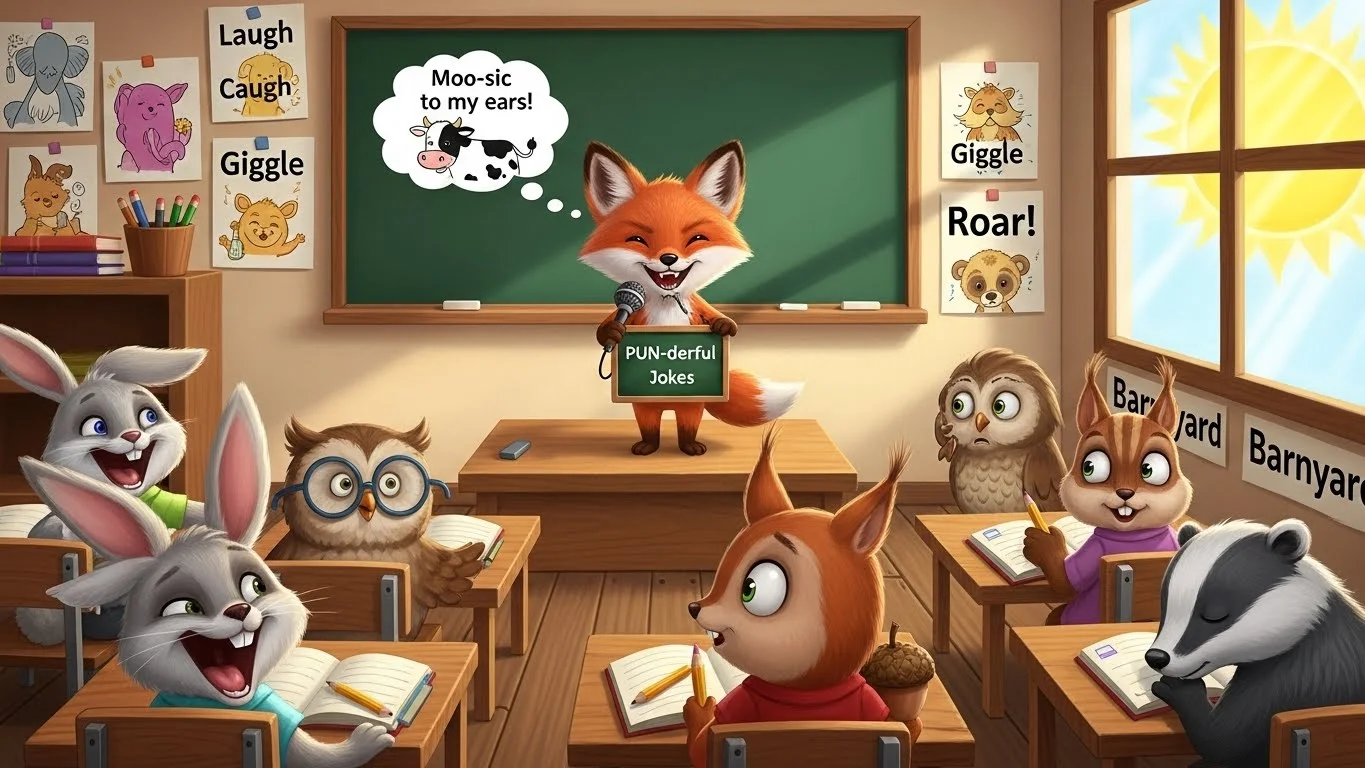 Clean Animal Jokes for Kids and Families