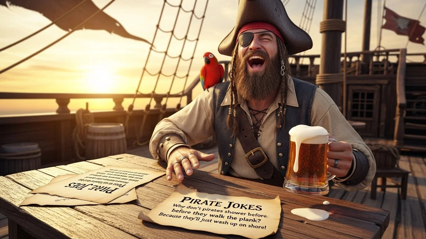 Clean pirate jokes for families