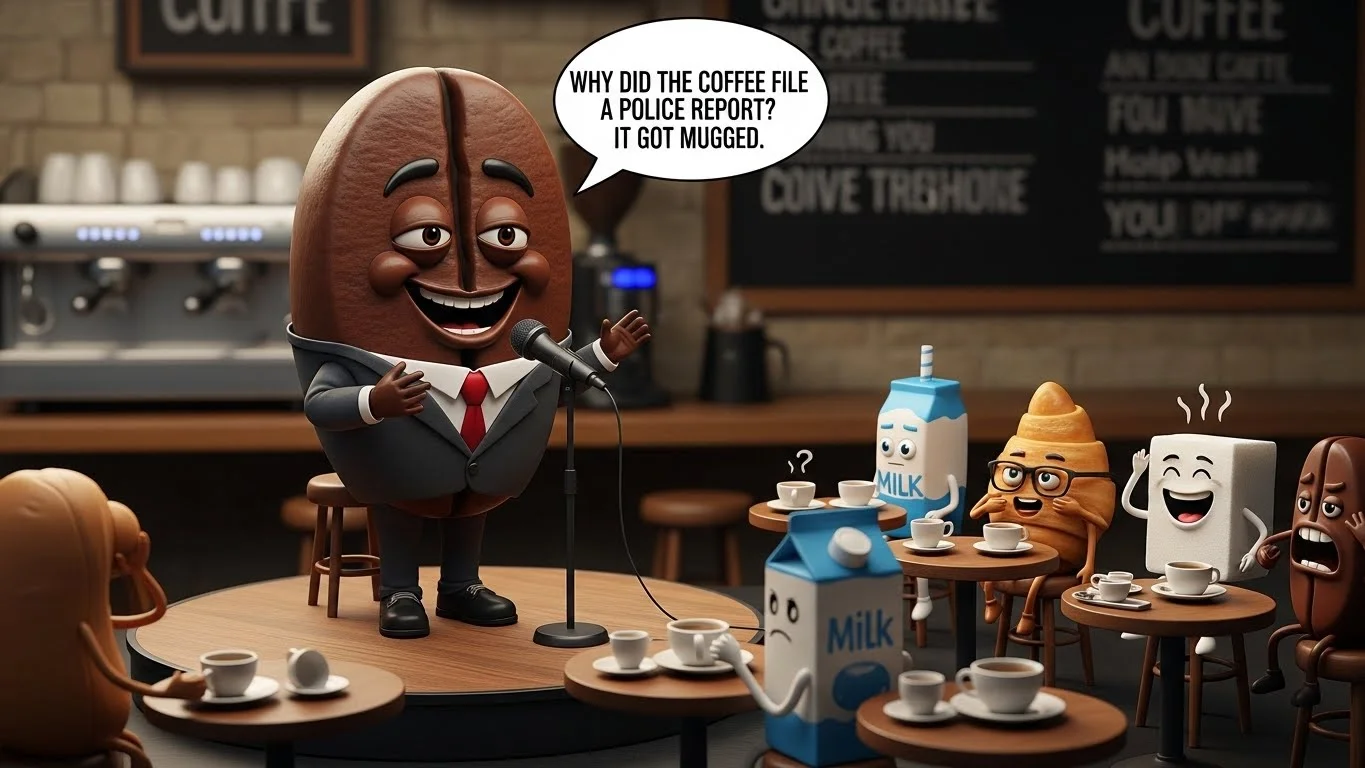 Coffee jokes for the office