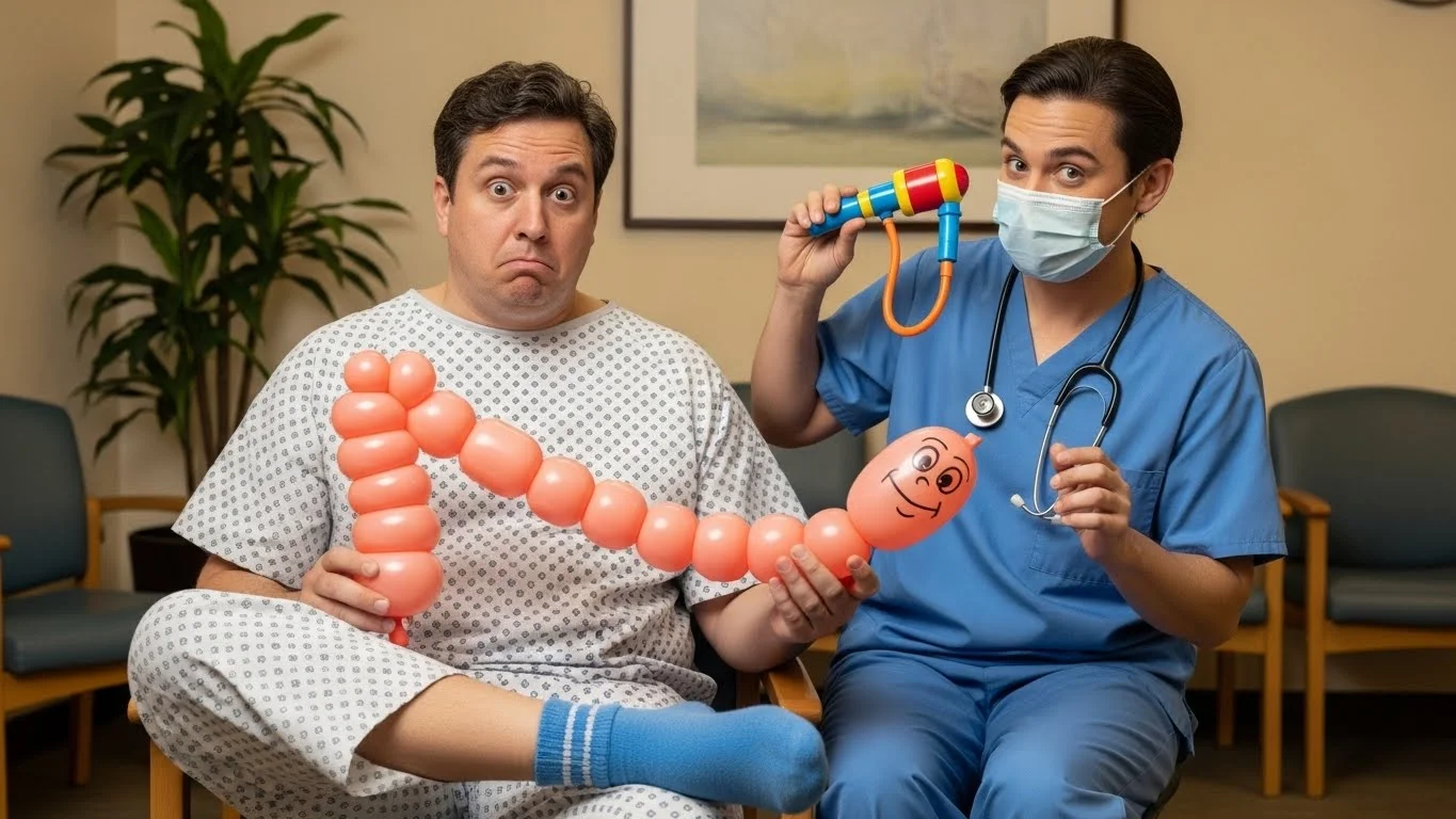 Colonoscopy procedure jokes