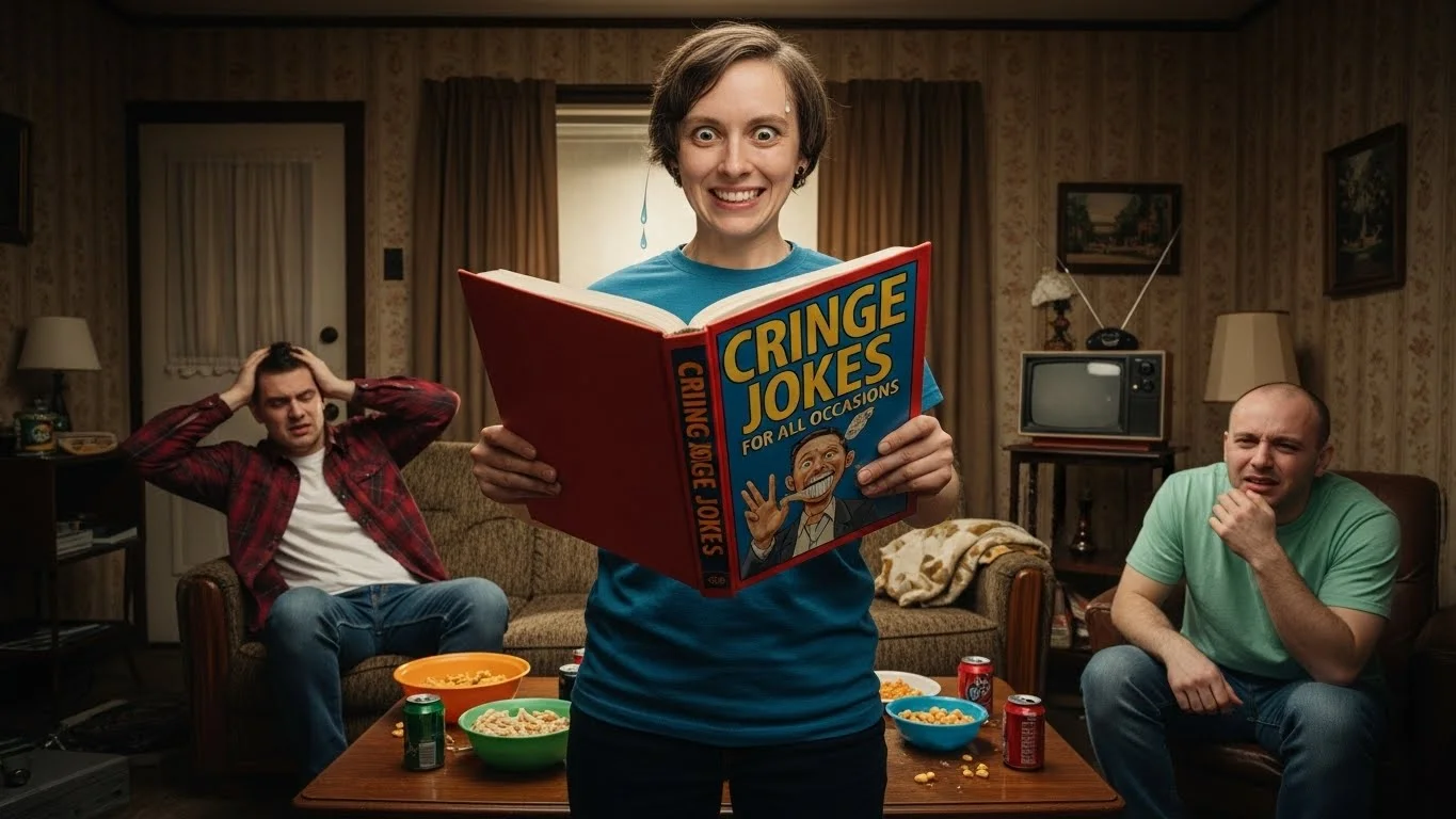 Cringe jokes that make people groan