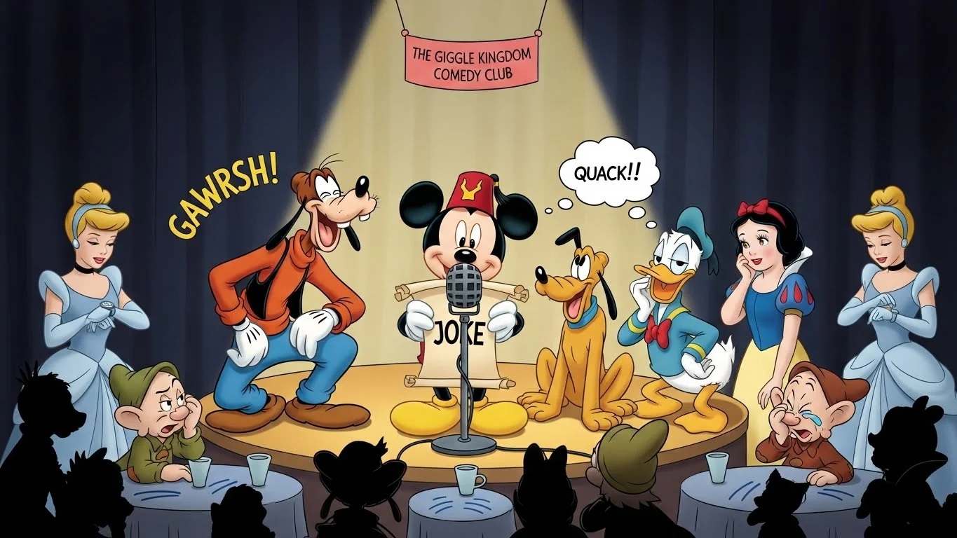 Mickey and friends jokes