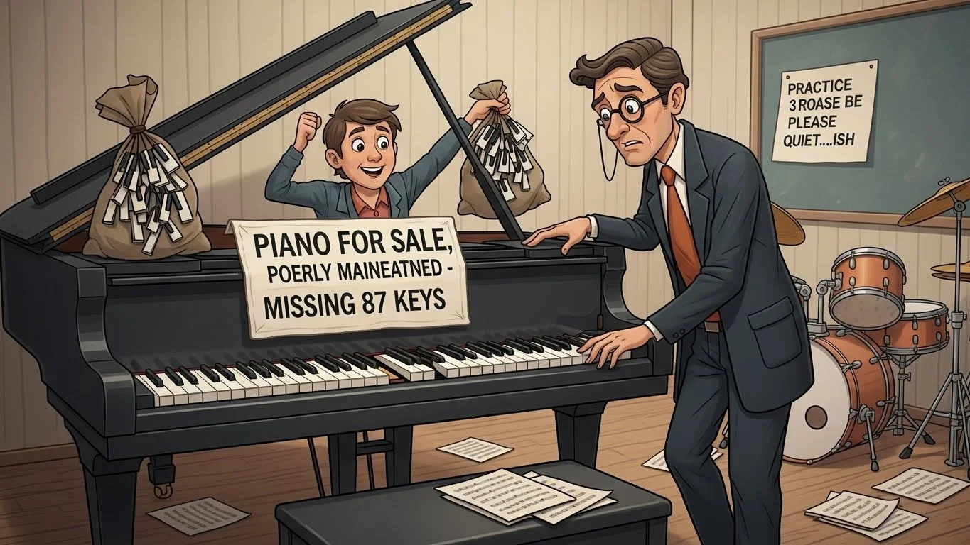 Piano and keyboard jokes