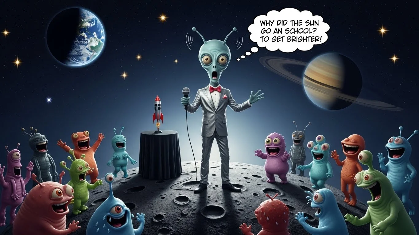 Planet jokes for kids and adults