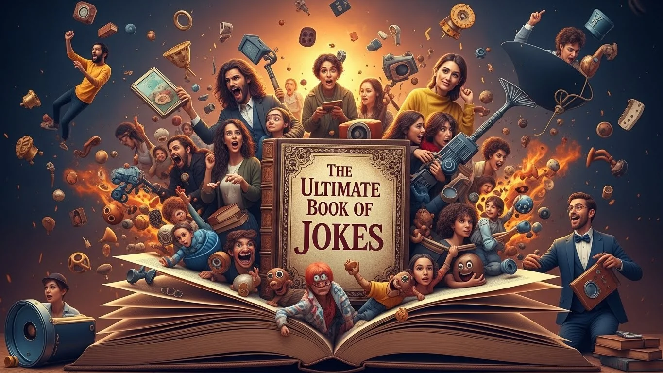 Pun jokes based on clever wordplay