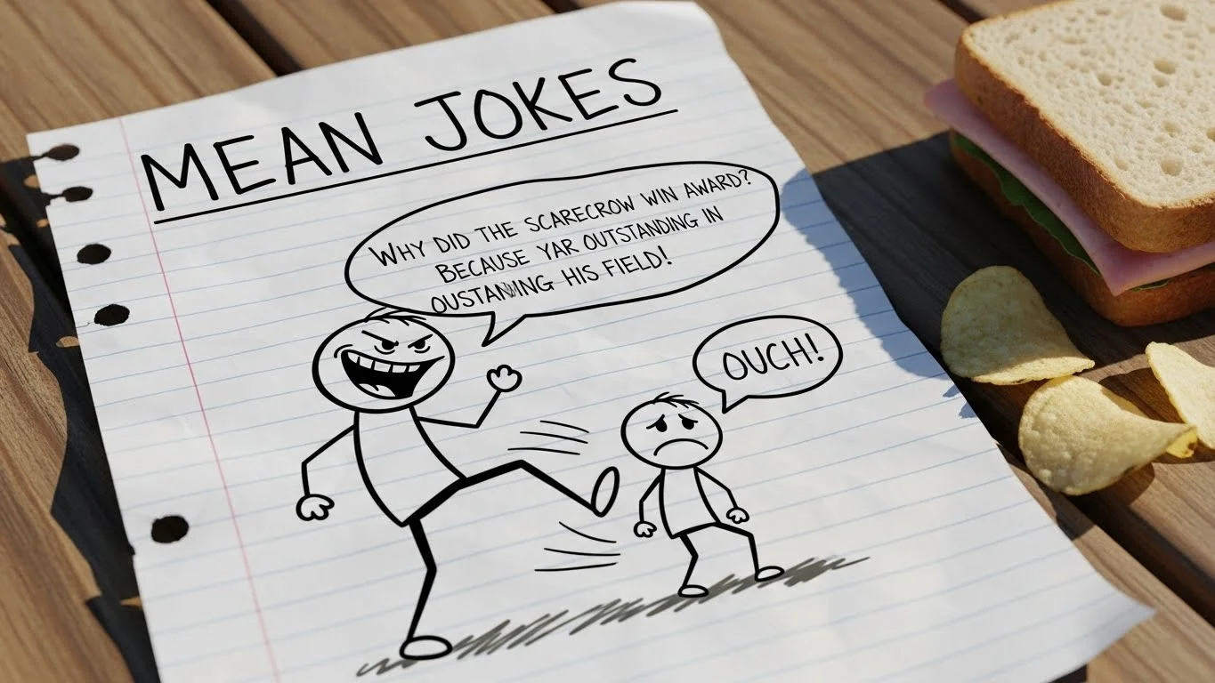 Short Mean Jokes With Big Punchlines