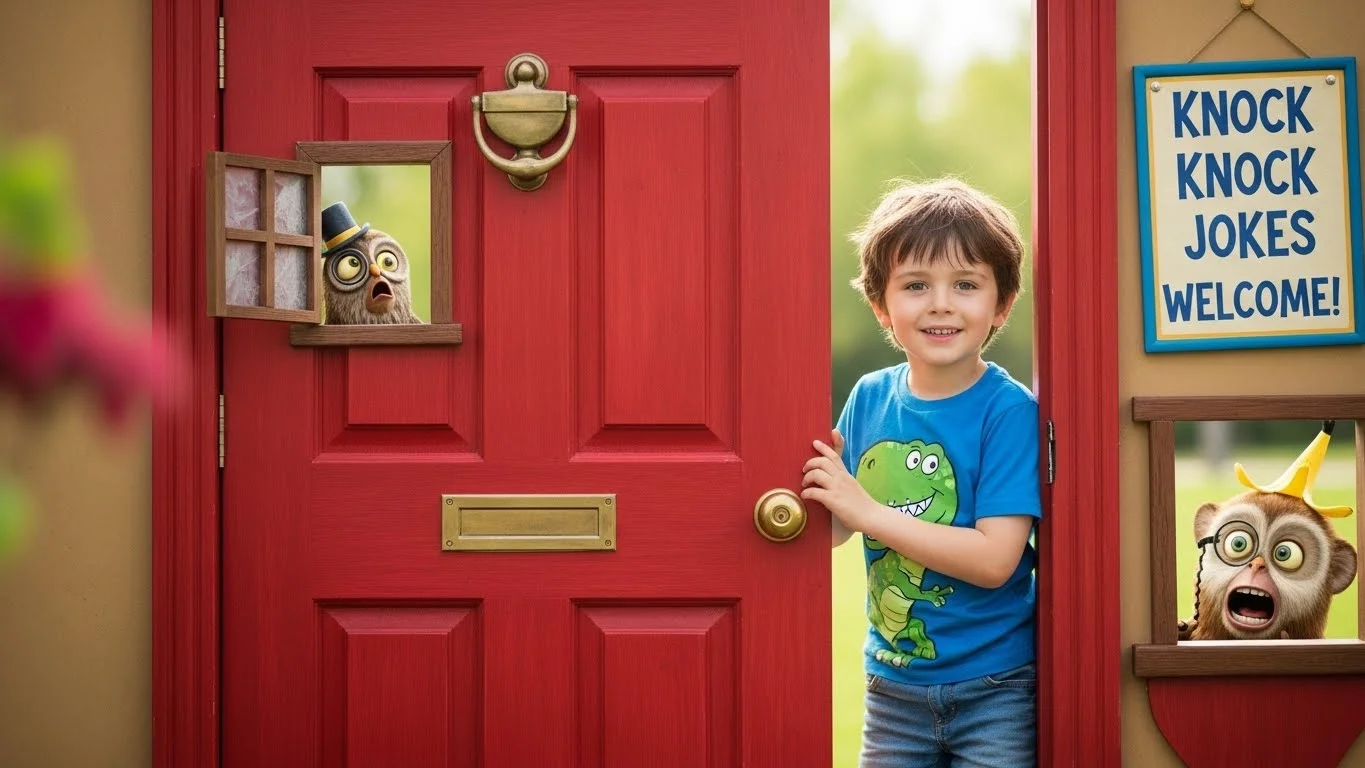 Silly knock knock jokes kids love