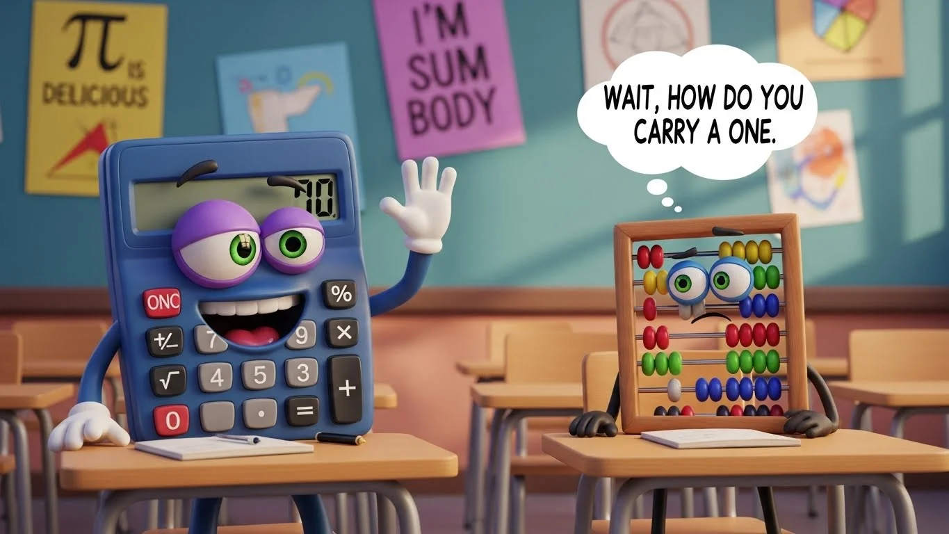 Subtraction jokes that take worries away