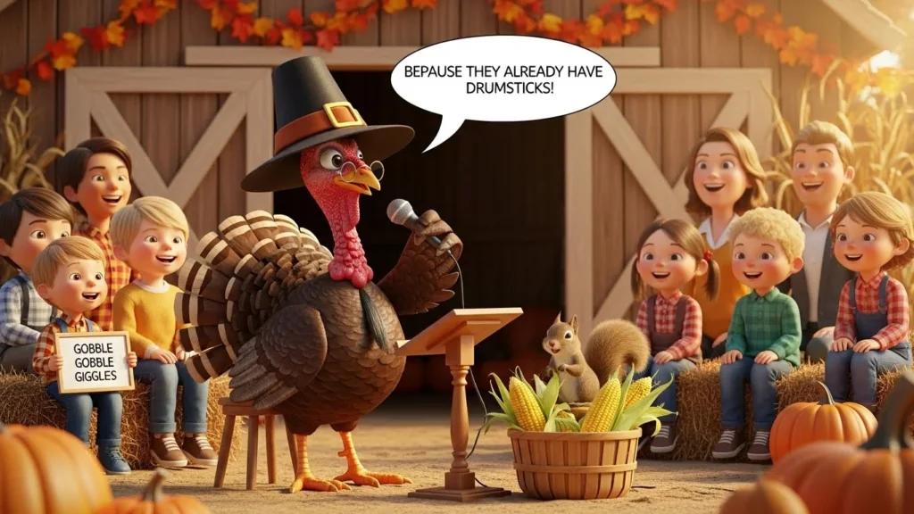 Thanksgiving jokes for kids