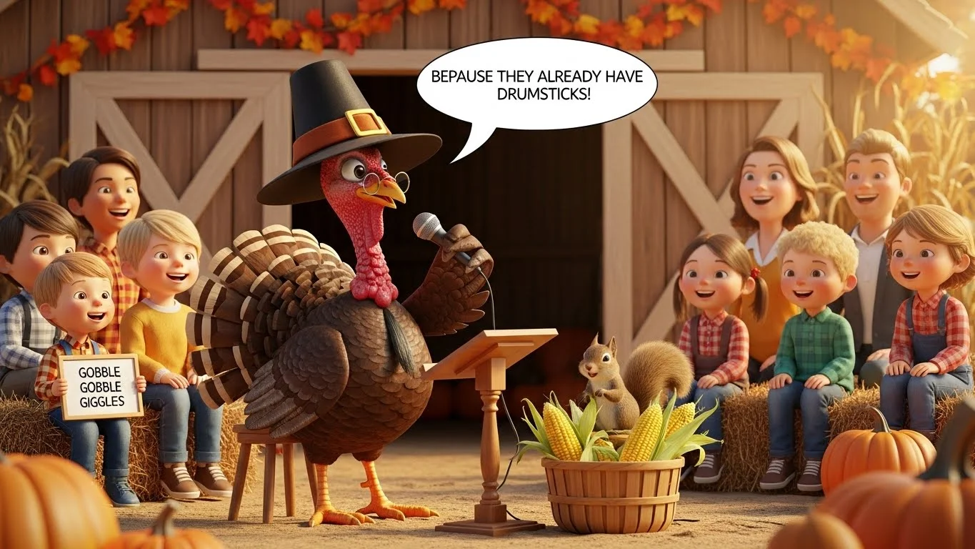 Thanksgiving jokes for kids