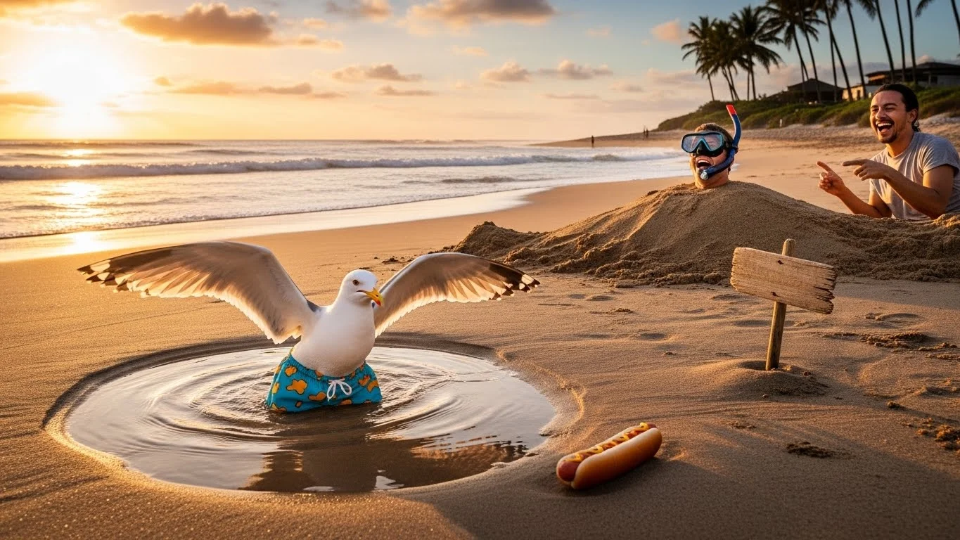 Beach Jokes About Waves