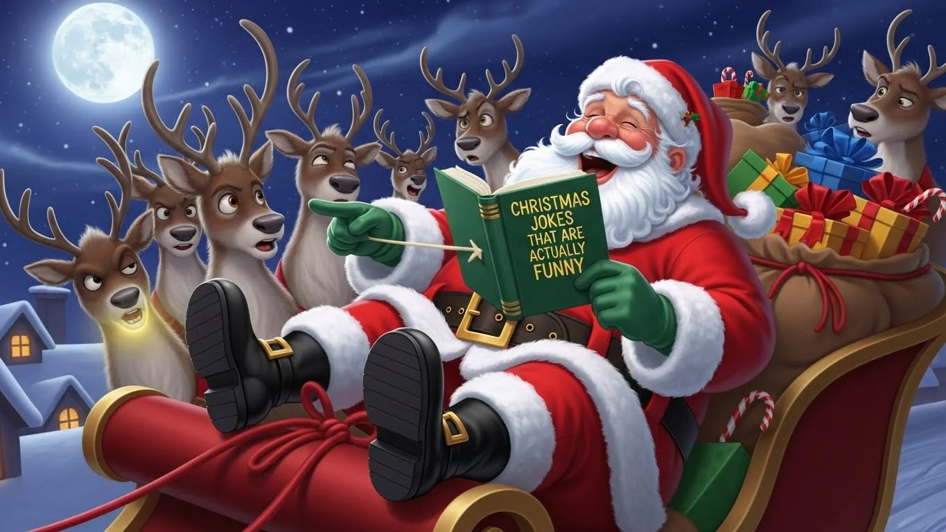 Christmas jokes that are actually funny for family gatherings