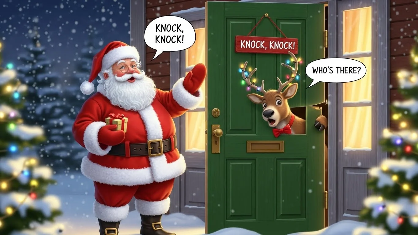 Christmas knock knock jokes