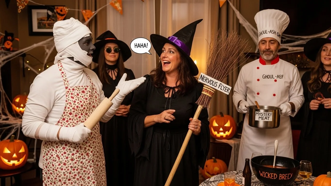 Dark Halloween jokes for adults with twisted humor