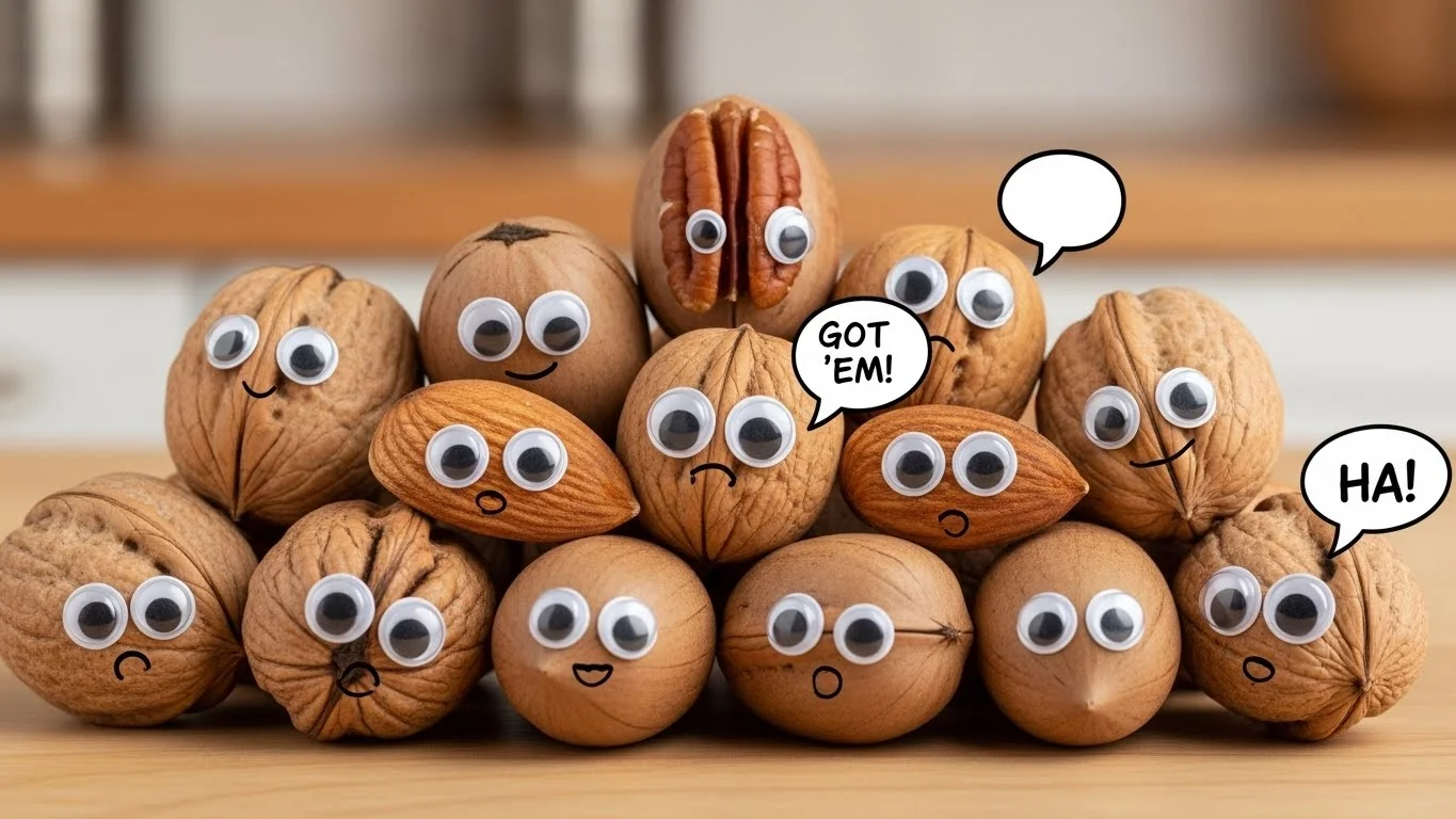 Funny nut wordplay jokes