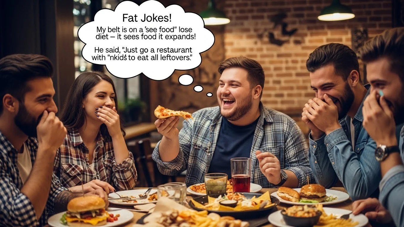 Good Fat Jokes About Comfort
