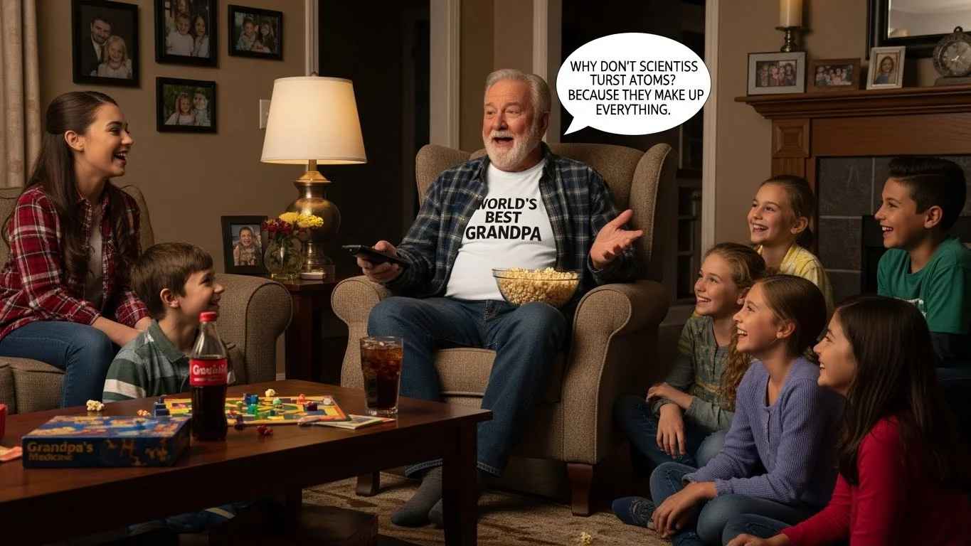 Grandpa Jokes About Family