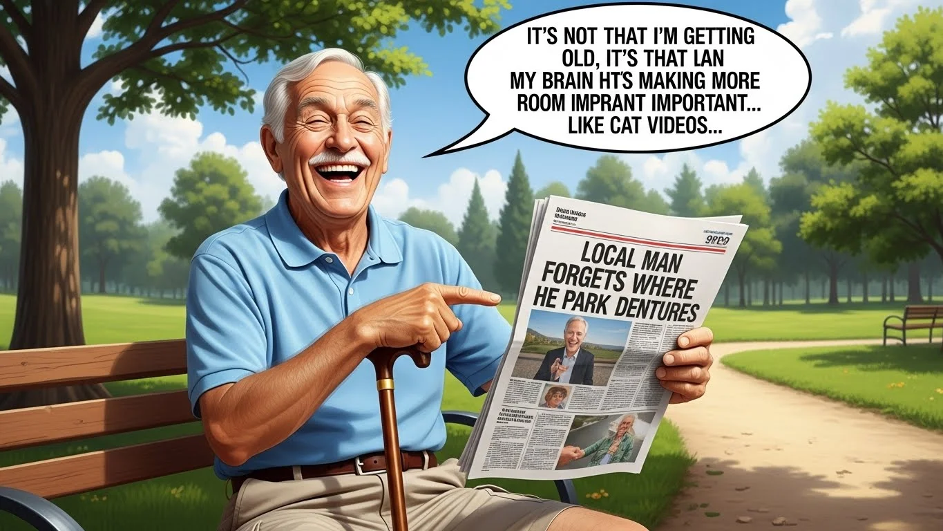 Hilarious jokes about getting old