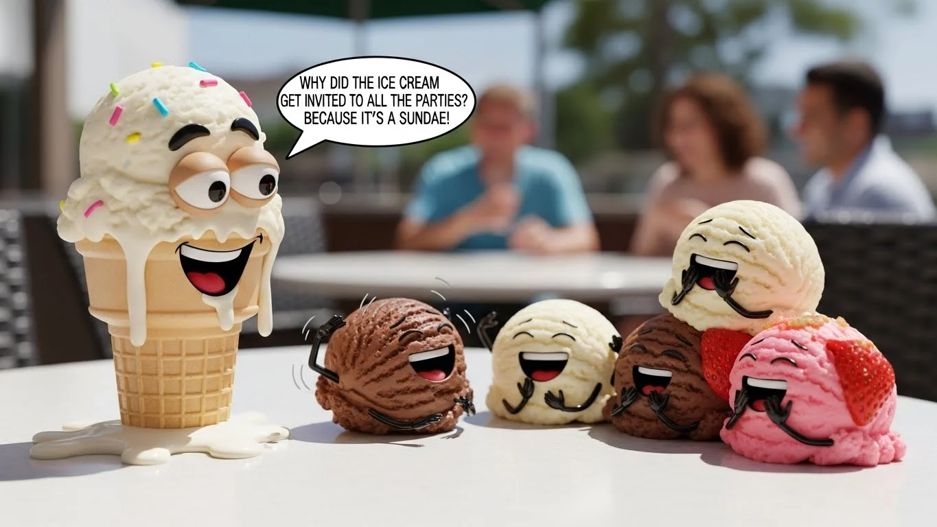 Ice cream jokes