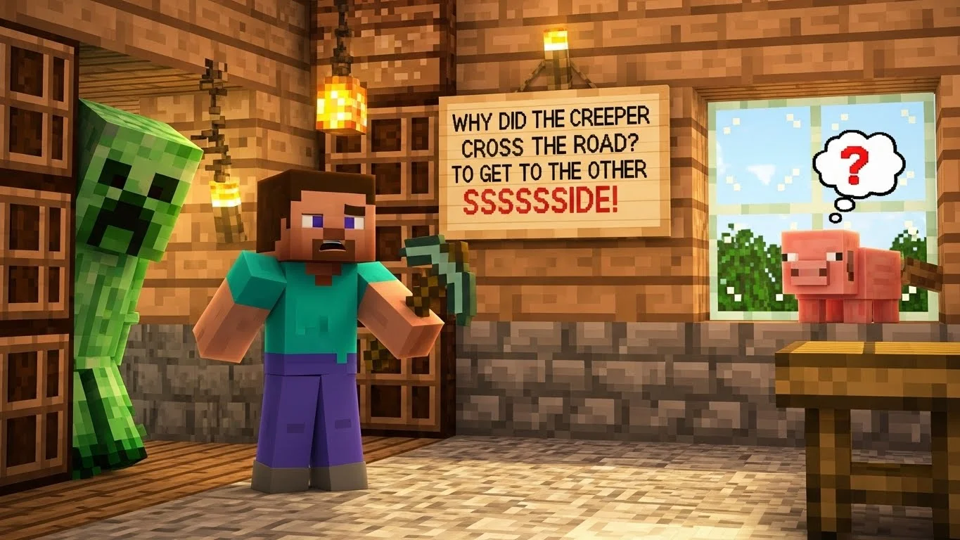 Minecraft jokes