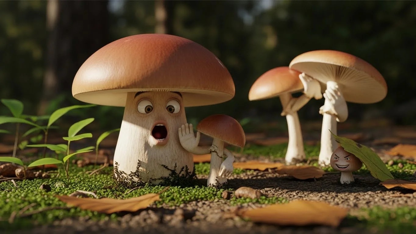 Mushroom Jokes About Forest