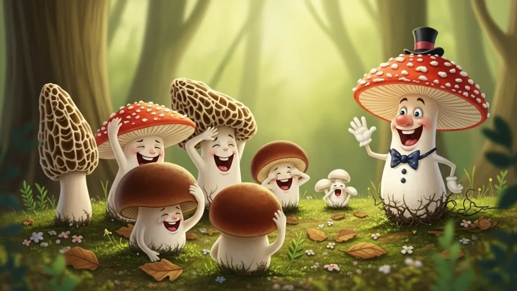 Mushroom jokes