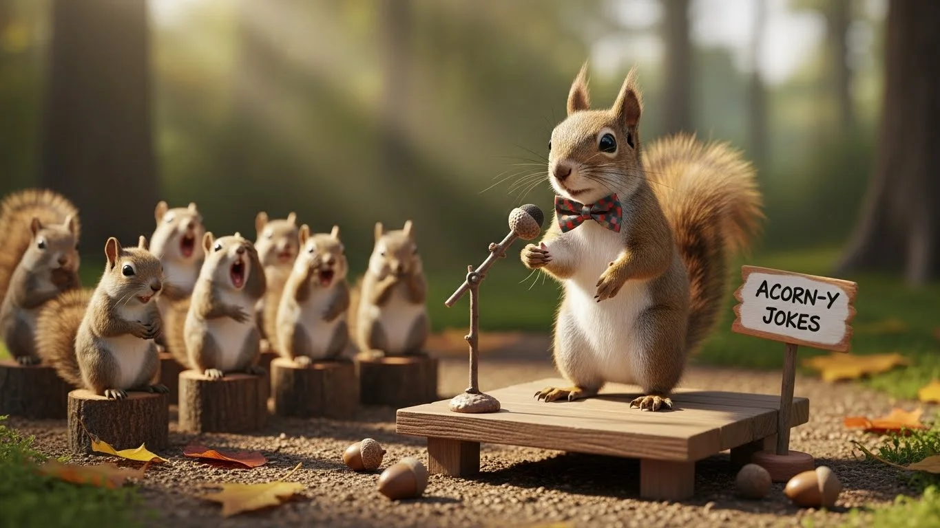 Nutty squirrel jokes