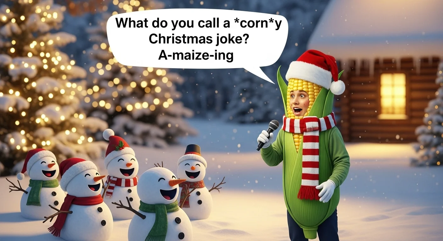 Santa Claus Corny Jokes