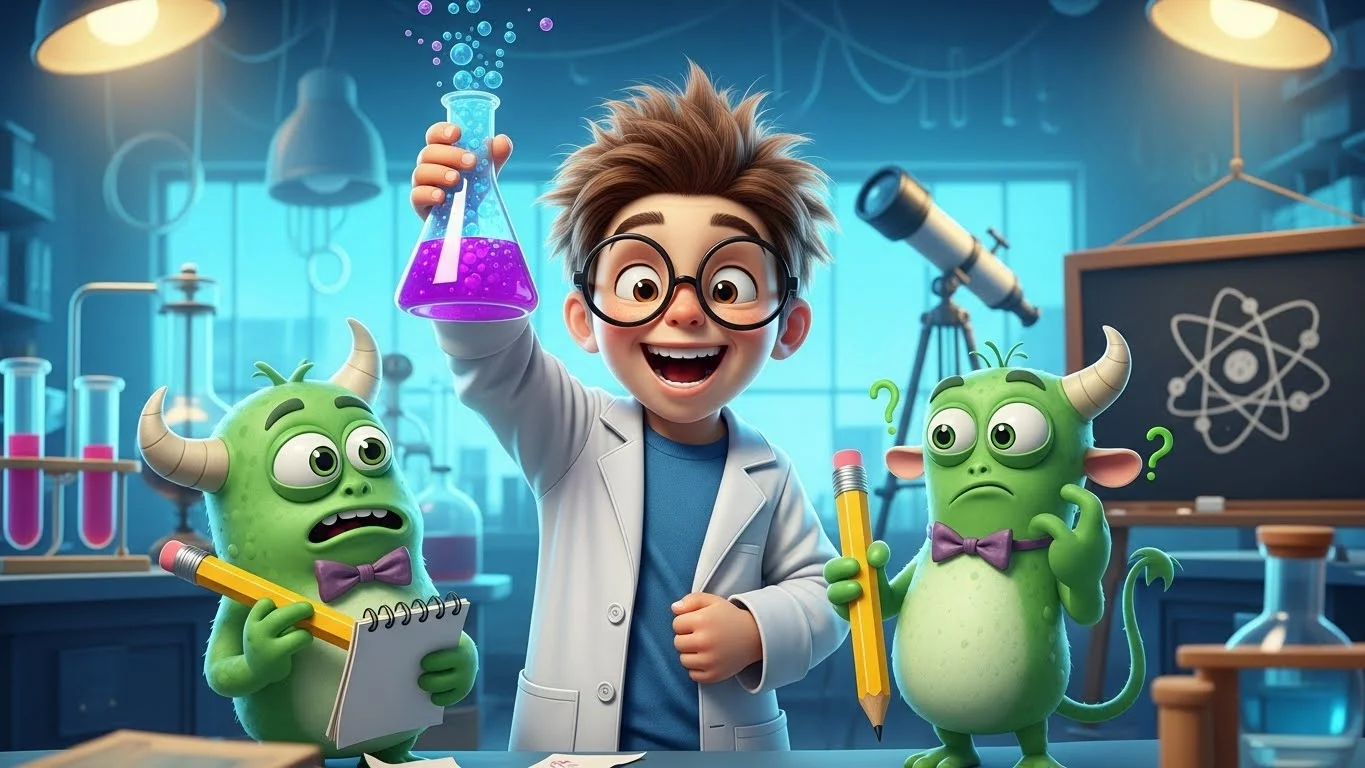 Science jokes for kids