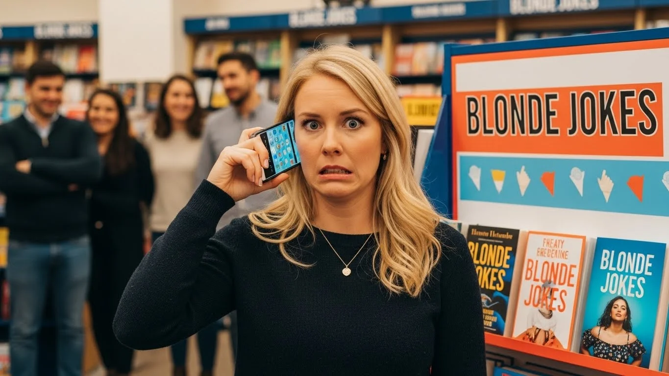 Silly blonde jokes