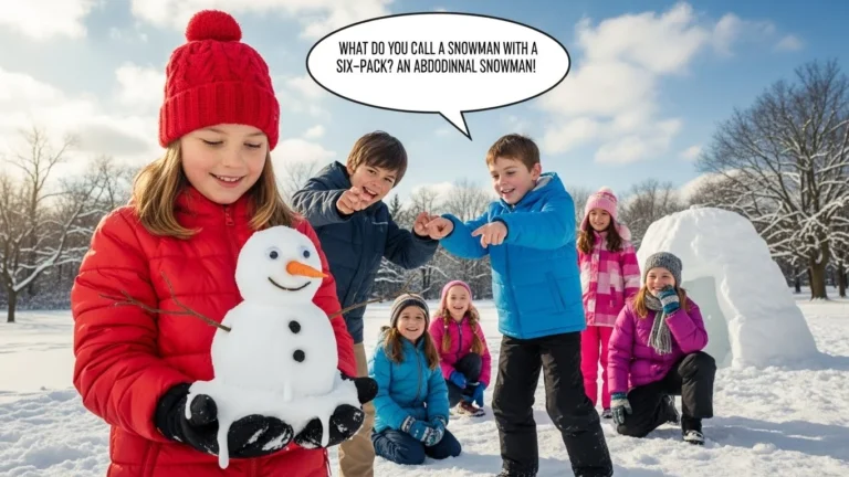 Snow jokes for kids