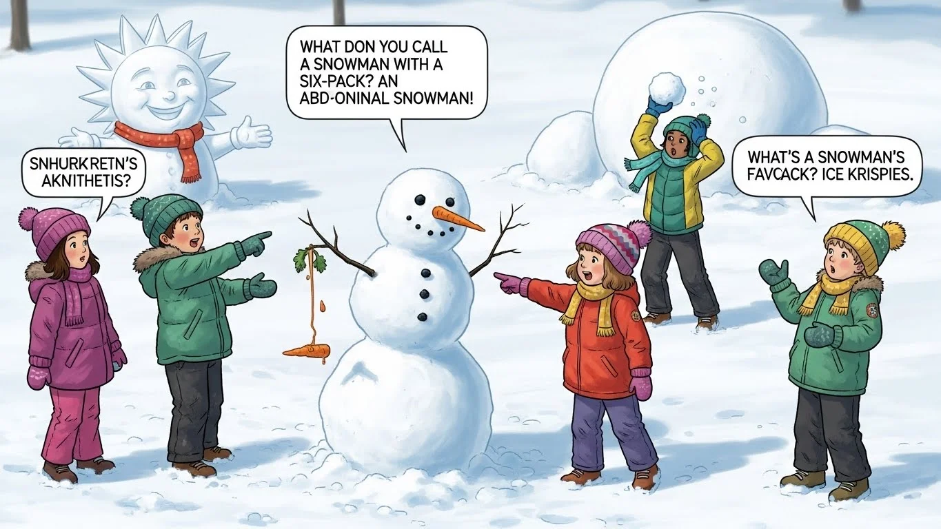 Snowman Jokes Kids Love