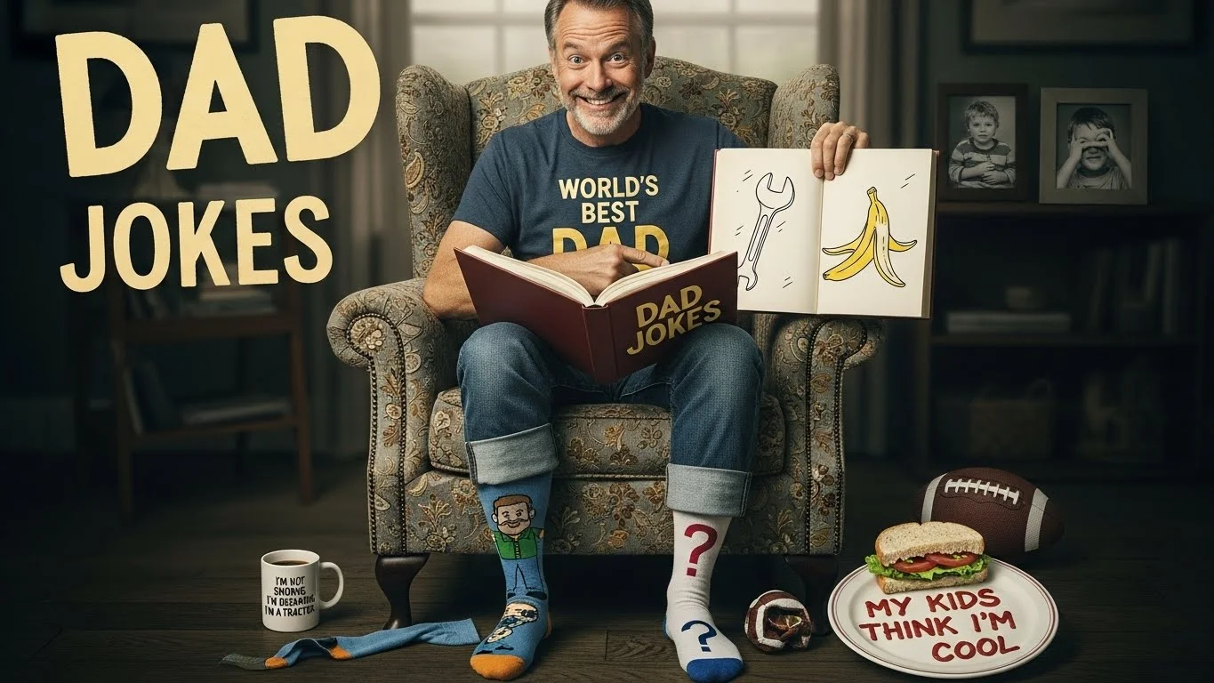 Why Dad Jokes Books Are So Popular