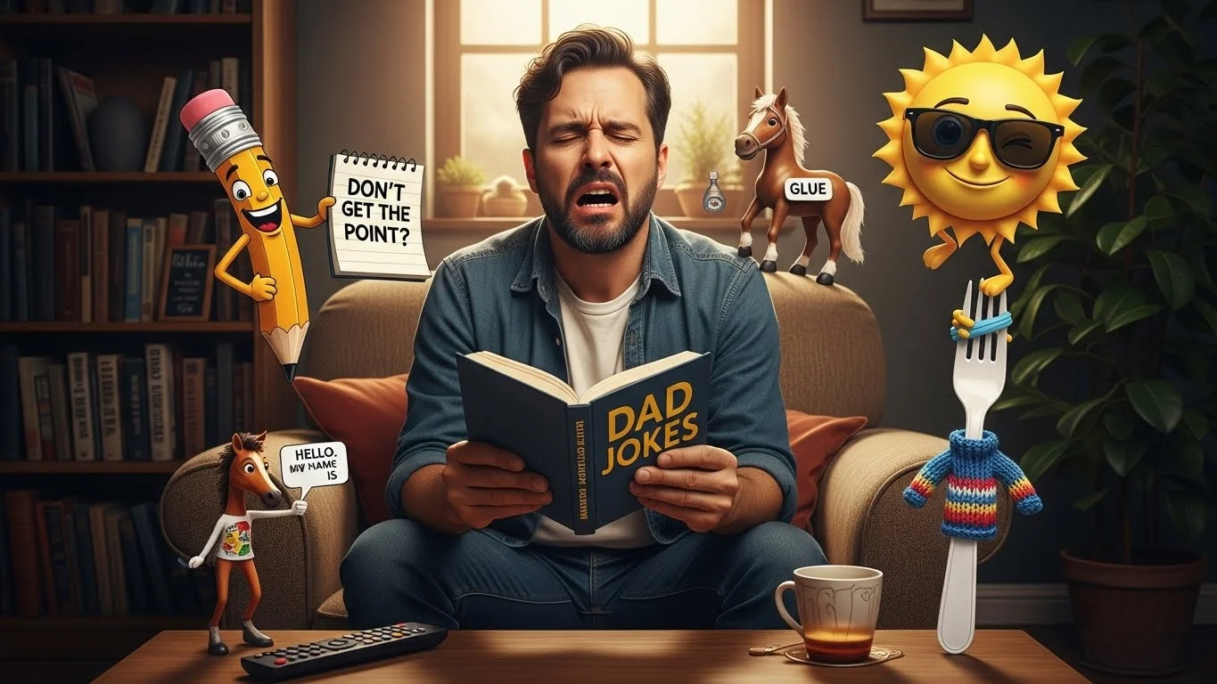 dad jokes book