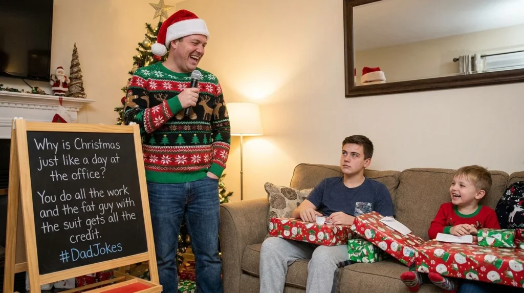 dad jokes christmas