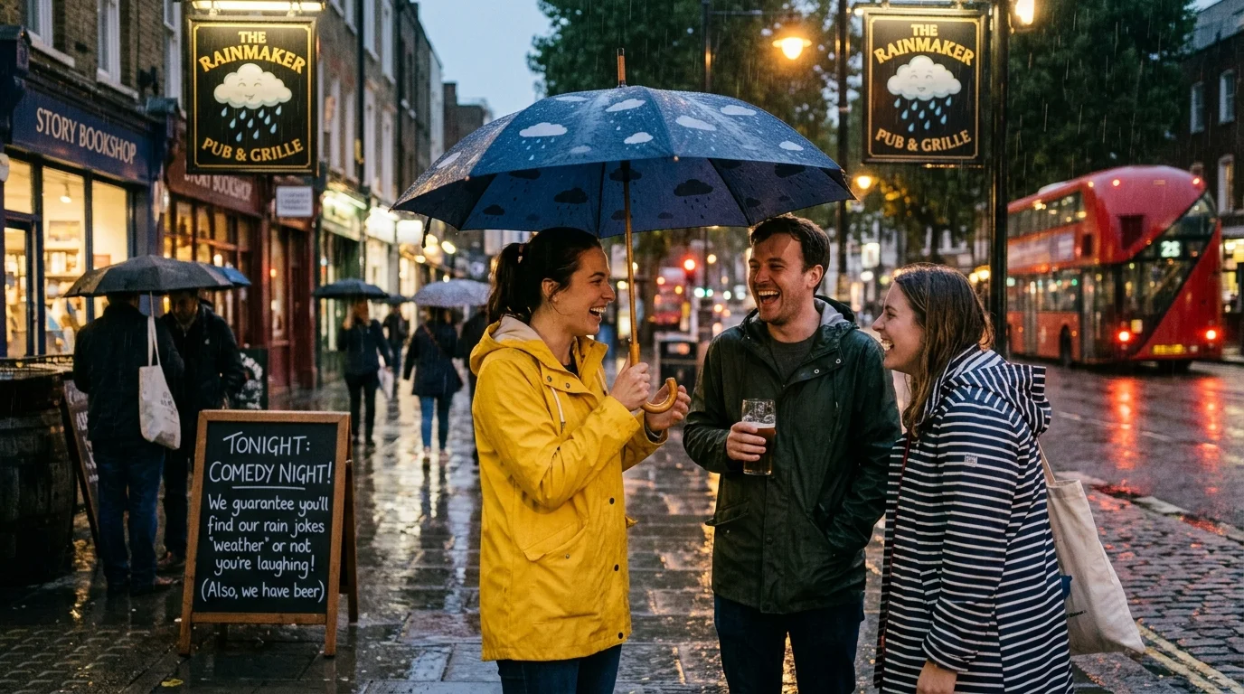 Rain Jokes About Simple Joys