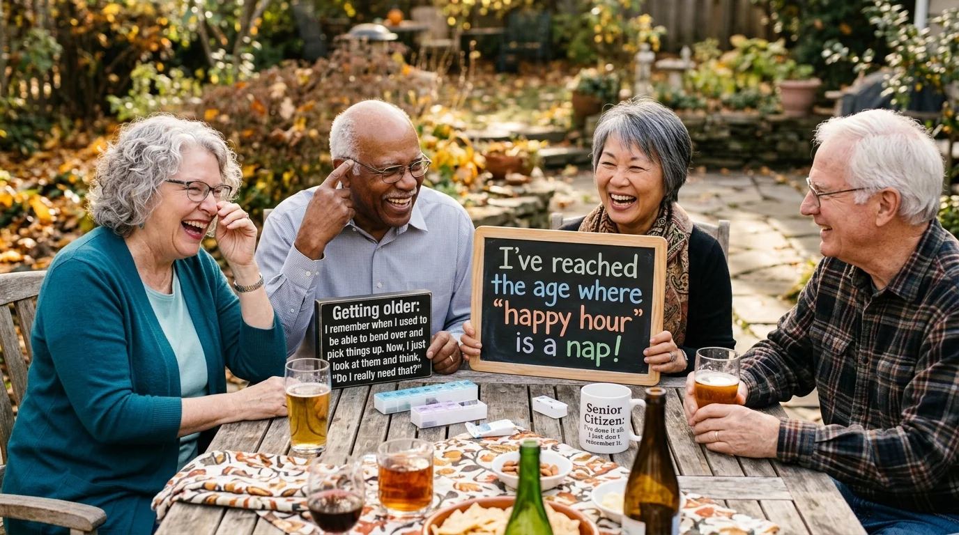 Short Hilarious Jokes About Getting Old