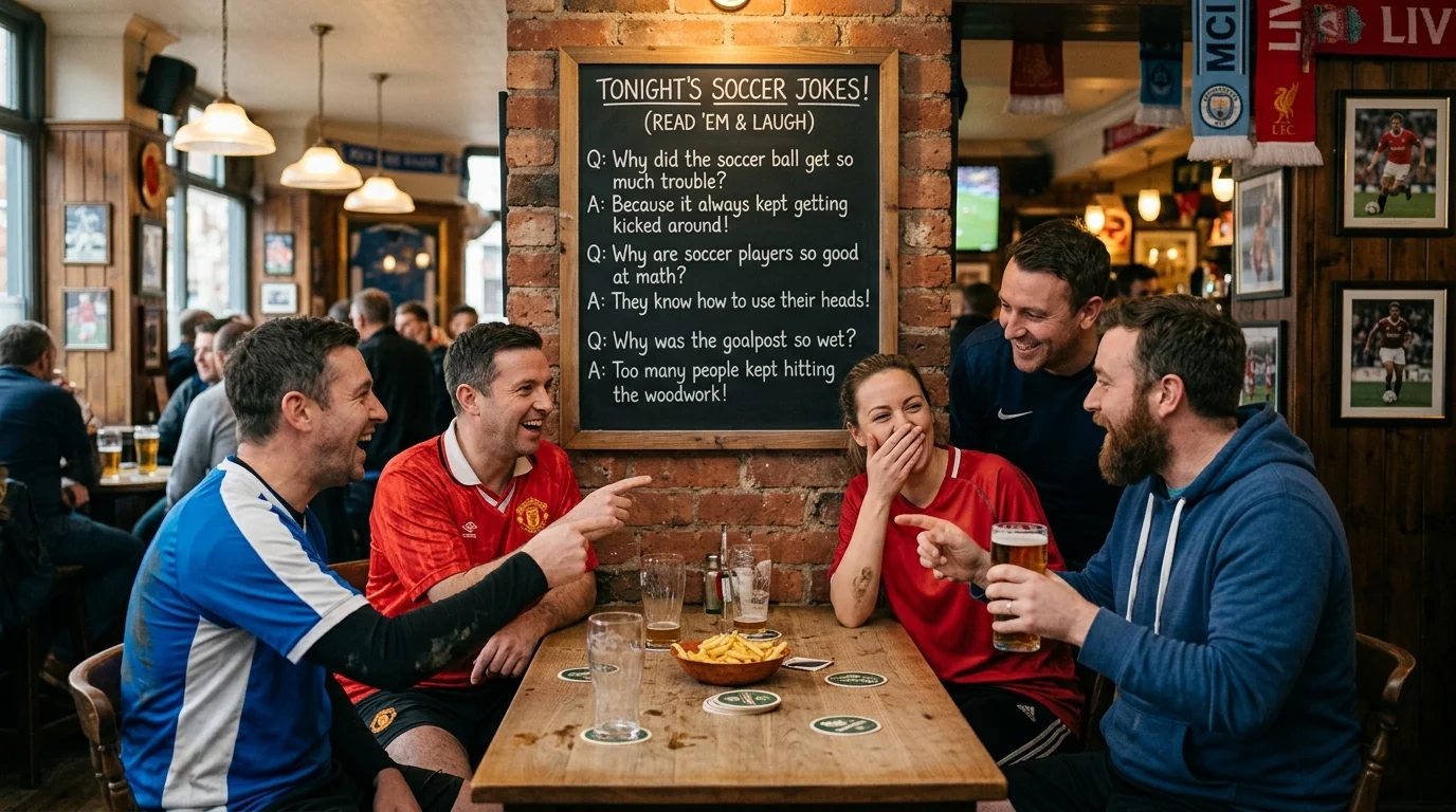 Soccer Jokes About Celebrations