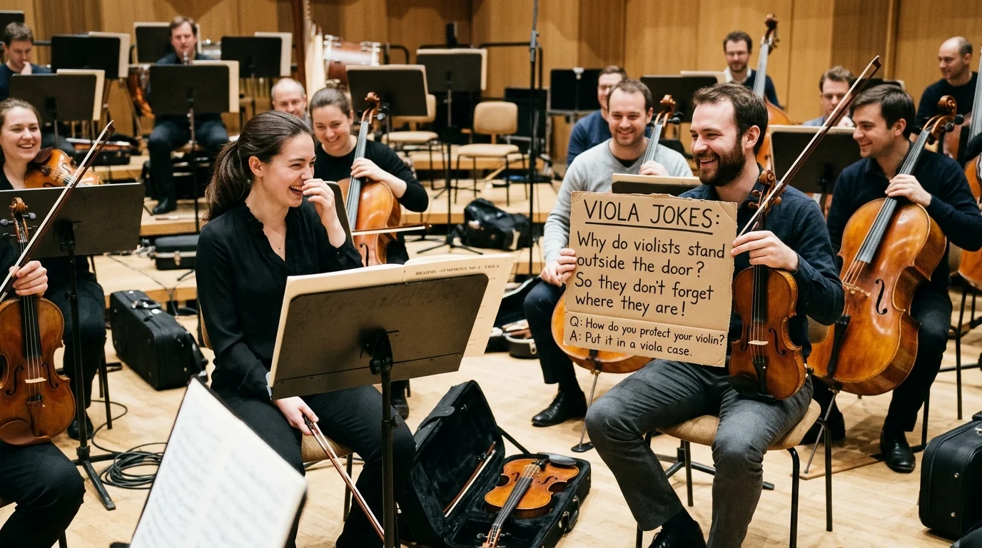 Viola Jokes One Liners